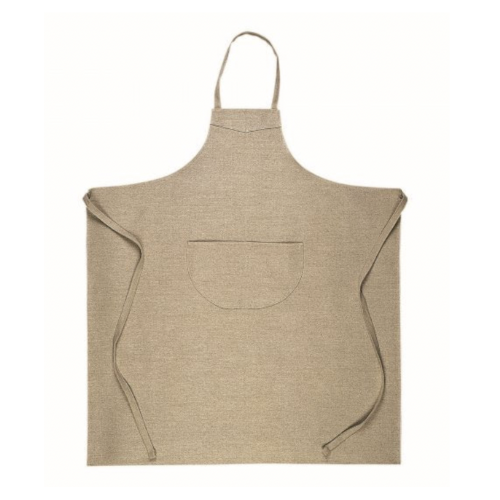 Large Bistro Apron in Flax