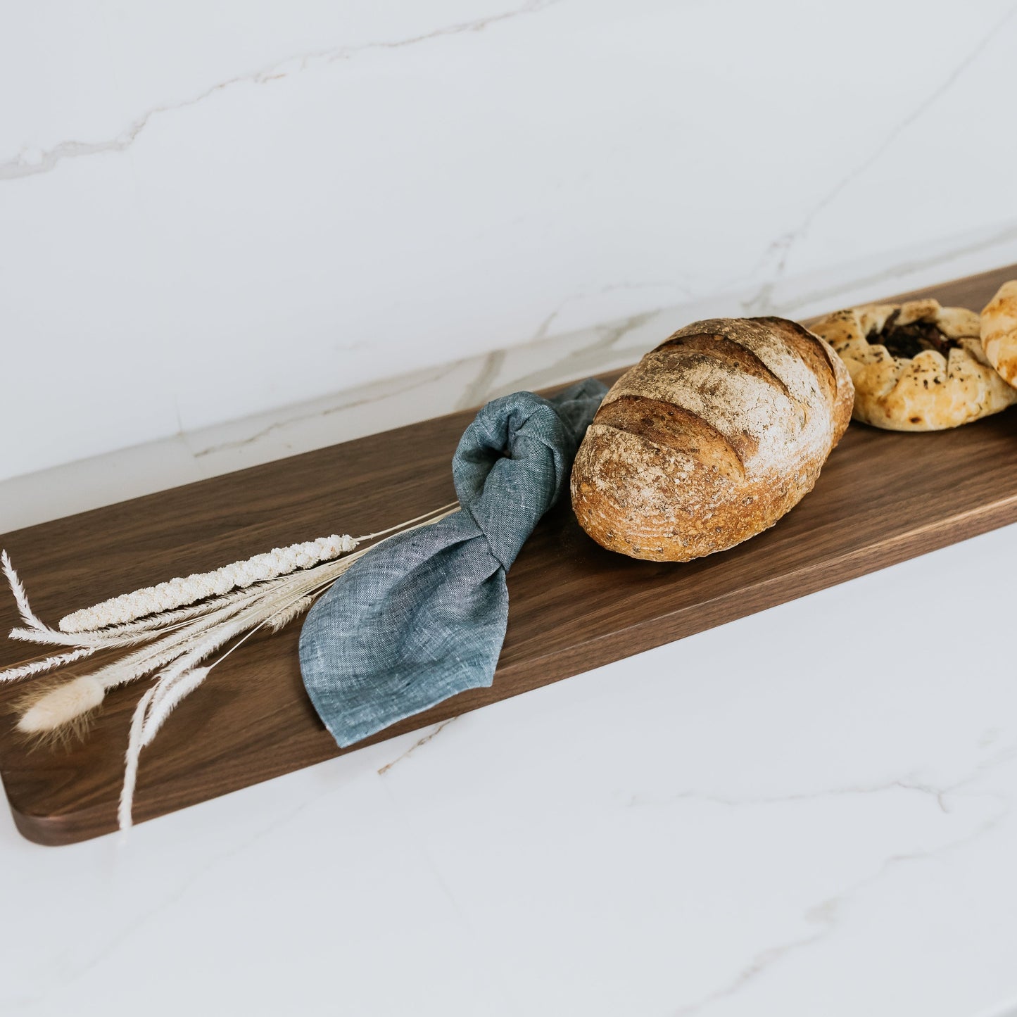 Oversized Dark Walnut Charcuterie Board