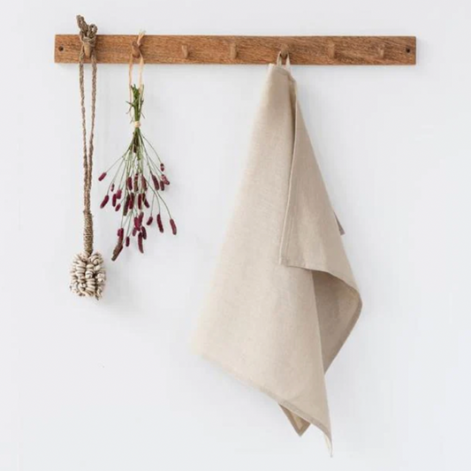 Linen Tea Towel - Natural Linen
