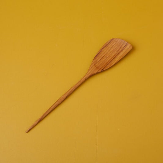 Teak Wood Angled Spoon *Last One*