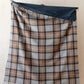 Recycled Wool Picnic Blanket - Sky and Taupe