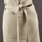 Large Bistro Apron in Flax