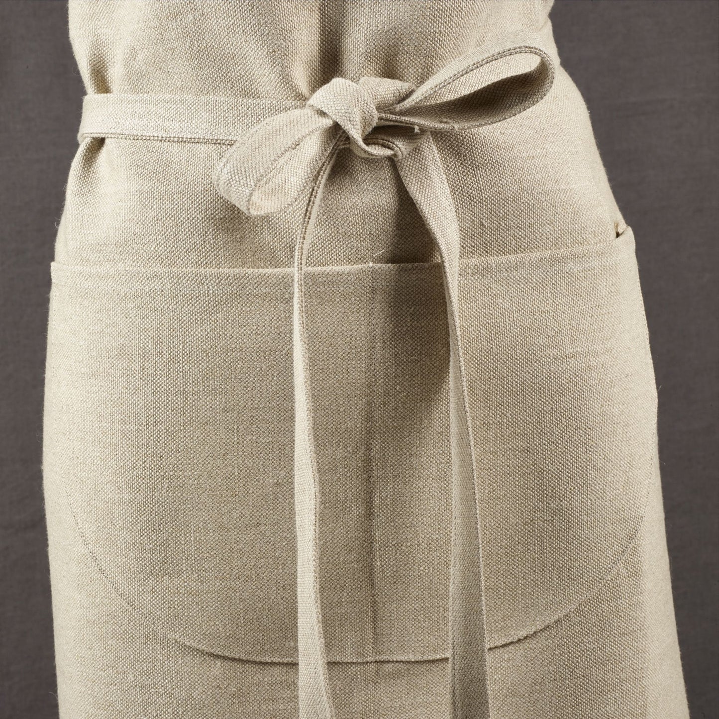 Large Bistro Apron in Flax