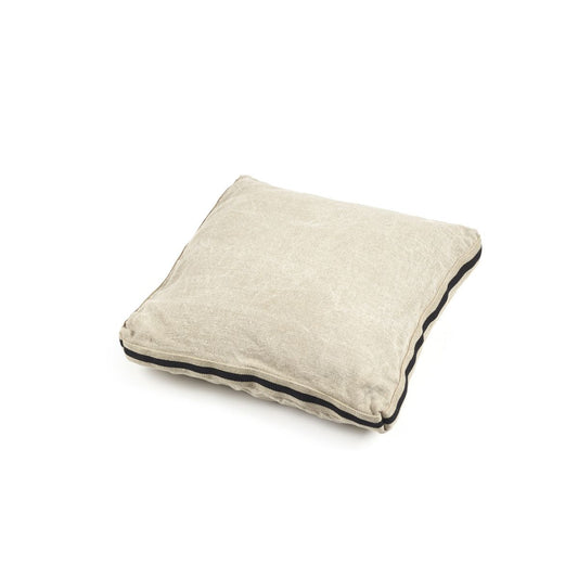 James Pillow in Flax 25"x25"