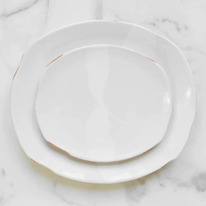 Exposed Edge Organic Salad Plate, Small